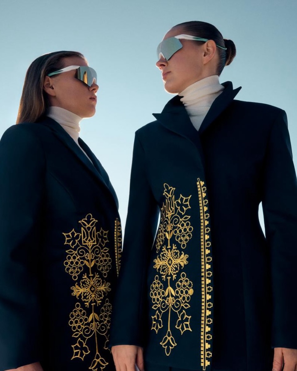 Парадная форма для украинских биатлонистов